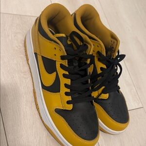 Nike Black and Yellow Athletic Shoes